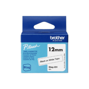 Brother BTAG-231 | Black on White | Btag - Image 5