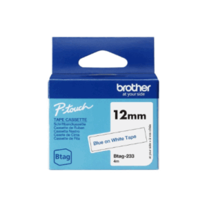 Brother BTAG-233 | Blue on White | Btag - Image 3