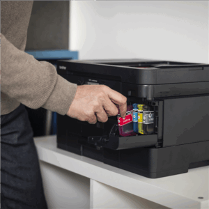 Brother | Multifunctional printer | MFC-J4550DW | Inkjet | Colour | All-in-one | A4 | Wi-Fi | Black - Image 4