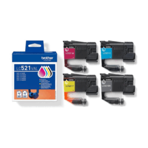 Brother LC521VAL | Ink Cartridge | Black, Cyan, Magenta,Yellow - Image 4
