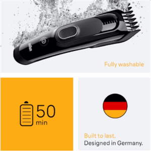 Braun Hair Clipper | HC5510 Series 5 | Cordless | Number of length steps 9 | Black - Image 6