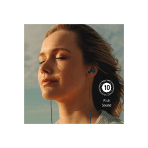 Panasonic Earphones | RP-TCM225DEA | Wired | In-Ear | Microphone | Blue - Image 3