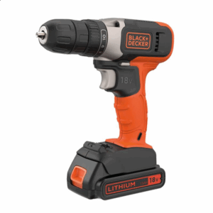 BLACK & DECKER | Cordless Drill Driver | BCD001C1-QW | 18 V | 1.5 Ah | Lithium - Image 2