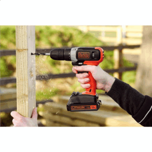 BLACK & DECKER | Cordless Drill Driver | BCD001C1-QW | 18 V | 1.5 Ah | Lithium - Image 5