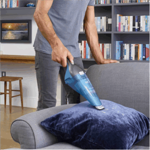BLACK & DECKER | Vacuum Cleaner | WDC215WA-QW | Cordless operating | Handstick | 7.2 V | Operating time (max) 10 min | Blue - Image 6