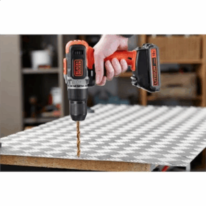 BLACK & DECKER | Cordless Drill/Driver with  2.0 Ah/4.0 Ah Battery | BCD003MEM2K-QW | 18 V | 2.0/4.0 Ah | Lithium - Image 3