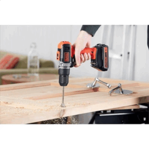 BLACK & DECKER | Cordless Drill/Driver with  2.0 Ah/4.0 Ah Battery | BCD003MEM2K-QW | 18 V | 2.0/4.0 Ah | Lithium - Image 5