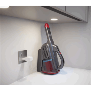 BLACK & DECKER Vacuum Cleaner | BHHV315B-QW | Cordless operating | Handstick | 12 V | Gray/Red - Image 5