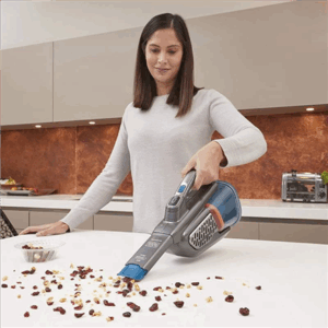 BLACK & DECKER Vacuum Cleaner | BHHV520BF-QW | Cordless operating | Handheld | 18 V | Blue/Gray - Image 5
