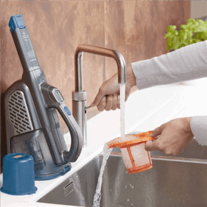 BLACK & DECKER Vacuum Cleaner | BHHV520BF-QW | Cordless operating | Handheld | 18 V | Blue/Gray - Image 6