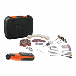 BLACK & DECKER | 8V Cordless Rotary Tool With Kit Box | BCRT8IK-XJ - Image 9