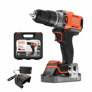 BLACK & DECKER | Cordless Drill Driver | BCD383D1XK-QW | 18 V | 2.0 Ah | Lithium - Image 2