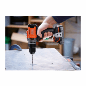 BLACK & DECKER 18V Drill Driver with 2x2.0 Ah Batteries | BCD383D2XK-QW - Image 11