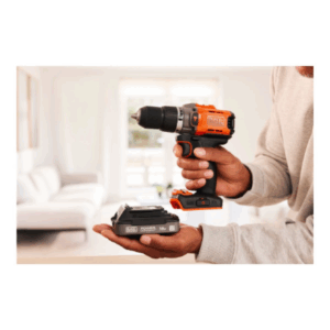 BLACK & DECKER 18V Drill Driver with 2x2.0 Ah Batteries | BCD383D2XK-QW - Image 12