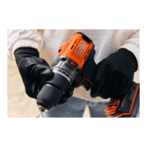 BLACK & DECKER 18V Drill Driver with 2x2.0 Ah Batteries | BCD383D2XK-QW - Image 15