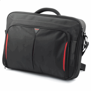 Targus | CN418EU | Clamshell Laptop Bag | Briefcase | Black/Red | 17-18 " | Shoulder strap - Image 8