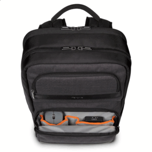 Targus CitySmart Advanced | Fits up to size 12.5-15.6 " | Laptop Backpack | Black/Grey | Shoulder strap - Image 4