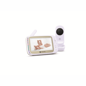 Motorola 5.0” Wi-Fi Video Baby Monitor with Stargrip Crib Mount | VM45 Connect | White - Image 2