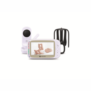 Motorola 5.0” Wi-Fi Video Baby Monitor with Stargrip Crib Mount | VM45 Connect | White - Image 3
