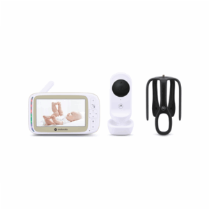 Motorola 5.0” Wi-Fi Video Baby Monitor with Stargrip Crib Mount | VM45 Connect | White - Image 5