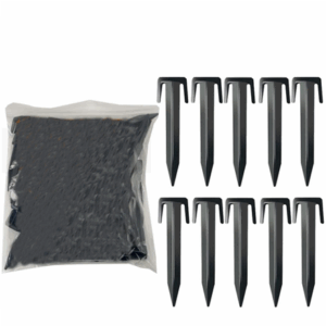 AYI | Robot Lawn Mower Staples for Boundary Wire, 150PCS | Black - Image 2