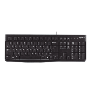 LOGITECH K120 Corded Klaviatūra black USB (US) | Logitech - Image 3