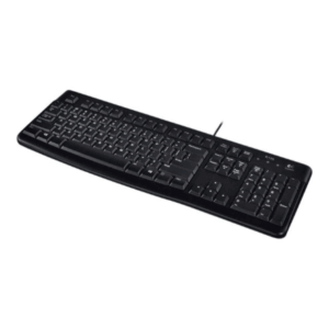 LOGITECH K120 Corded Klaviatūra black USB (US) | Logitech - Image 4