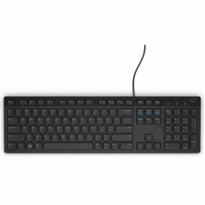 Dell | KB216 RTL Box | Multimedia | Wired | US | Black | Numeric keypad