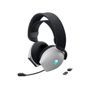 Dell Gaming Headset | Alienware Tri Mode AW725H | Bluetooth | Over-Ear | Microphone | Noise canceling | Wireless | Lunar Light - Image 5