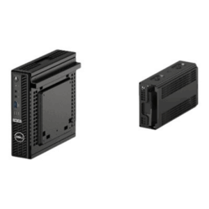 Dell | OptiPlex Micro and Thin Client Dual VESA Mount w/Adapter Bracket | Black - Image 2