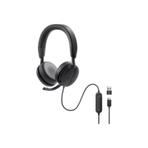 Dell | Pro Wired On-Ear Ausinės | WH5024 | Built-in microphone | USB Type-A | ANC | Black - Image 5