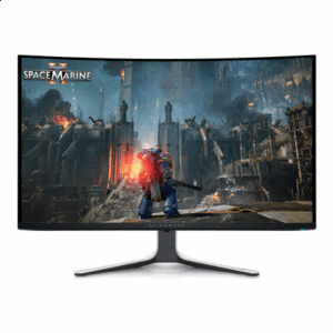 Dell | Curved Screen Gaming Monitor | AW3225QF | 31.6  | OLED | 4K UHD | 16:9 | 240 Hz | 0.03 ms | 3840 x 2160 pixels | 1000 cd/m² | Power connector, Security-lock slot, Joystick, USB-A, USB-B, USB-C, HDMI, DispalyPort | HDMI ports quantity 2 | White / Black | Warranty 36 month(s) - Image 2