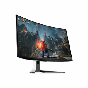 Dell | Curved Screen Gaming Monitor | AW3225QF | 31.6  | OLED | 4K UHD | 16:9 | 240 Hz | 0.03 ms | 3840 x 2160 pixels | 1000 cd/m² | Power connector, Security-lock slot, Joystick, USB-A, USB-B, USB-C, HDMI, DispalyPort | HDMI ports quantity 2 | White / Black | Warranty 36 month(s) - Image 4