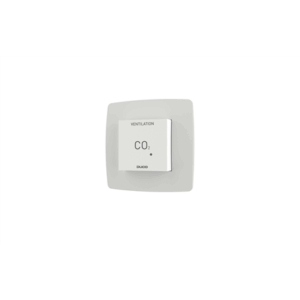 DUCO CO2 Room Sensor with Control RF/Wired, White - Image 2