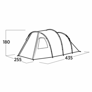 Easy Camp Family tent | Hidra 4 | 4 person(s) | Green - Image 6