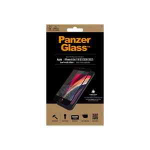 PanzerGlass | Apple | iPhone 6/6s/7/8/SE 2020 | Hybrid glass | Black | Rounded edges; 100% touch preservation; Crystal clear | Screen Protector - Image 7