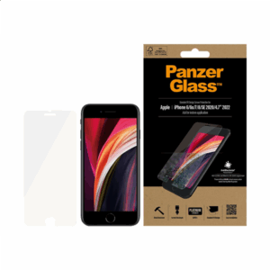 PanzerGlass | Screen Protector | Apple | Iphone 6/6s/7/8/SE (2020) | Glass | Crystal Clear | Clear Screen Protector - Image 4