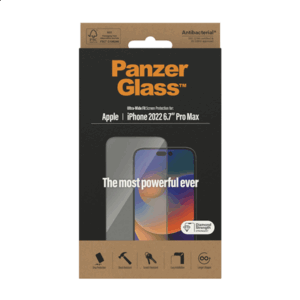 PanzerGlass | Screen protector | Apple | iPhone 14 Pro Max | Glass | Transparent | Ultra-Wide Fit - Image 5
