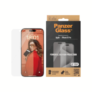 PanzerGlass | Screen Protector | iPhone | iPhone 15 pro | Tempered glass | Clear - Image 3