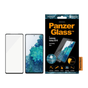 PanzerGlass | Samsung | Galaxy S20 FE CF | Glass | Black | Works with face recognition and is compatible with the in-screen fingerprint reader; Case Friendly | Clear Screen Protector - Image 6