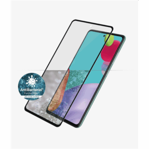 PanzerGlass | Samsung | Galaxy A52 | Black/Transparent | Antifingerprint screen protector - Image 2
