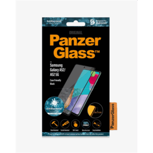 PanzerGlass | Samsung | Galaxy A52 | Black/Transparent | Antifingerprint screen protector - Image 3