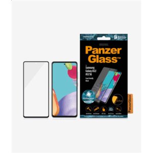 PanzerGlass | Samsung | Galaxy A52 | Black/Transparent | Antifingerprint screen protector - Image 4