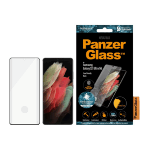 PanzerGlass | Samsung | Galaxy S21 Ultra Series | Antibacterial glass | Black | Case Friendly, Compatible with the in-screen fingerprint reader | Antifingerprint screen protector - Image 9