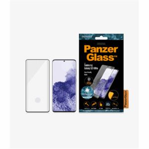 PanzerGlass | Samsung | Galaxy S21 Ultra Series | Antibacterial glass | Black | Case Friendly, Compatible with the in-screen fingerprint reader | Antifingerprint screen protector - Image 3