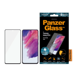 PanzerGlass | Samsng | Galaxy S21 FE CF | Hybrid glass | Black | Antibacterial; Works with in-screen fingerprint reader; Full frame coverage; Rounded edges | Screen Protector - Image 8