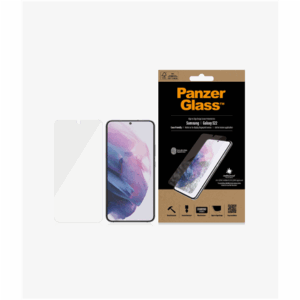 PanzerGlass | Samsung | Galaxy S22 | Tempered glass | Transparent | Case friendly. Compatible with ultrasonic fingerprint sensor. 100 % touch sensitivity. Antibacterial (ISO 22196 certified & JIS 22810 approved) | Screen Protector - Image 4