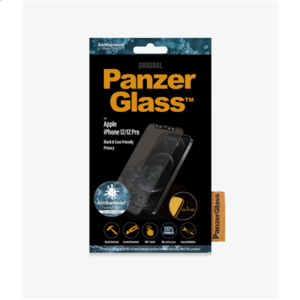 PanzerGlass | Apple | For iPhone 12/12 Pro | Glass | Black | Case Friendly | Privacy glass - Image 2