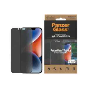 PanzerGlass | Screen protector | Apple | iPhone 14/13/13 Pro | Glass | Black | Ultra-Wide Fit | Privacy - Image 9