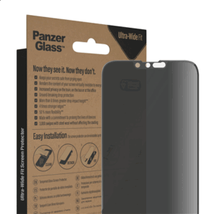 PanzerGlass | Screen protector | Apple | iPhone 14 Plus/13 Pro Max | Glass | Black | Ultra-Wide Fit | Privacy - Image 4